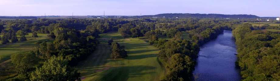 Cannon Golf Club golf course view from above